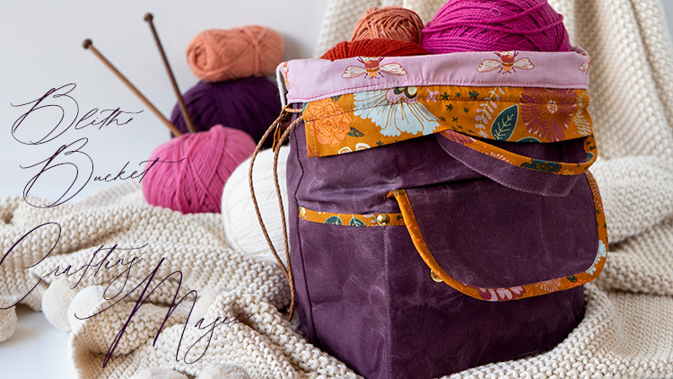 Blithe Bucket Bag in Crafting Magic by Art Gallery Fabrics